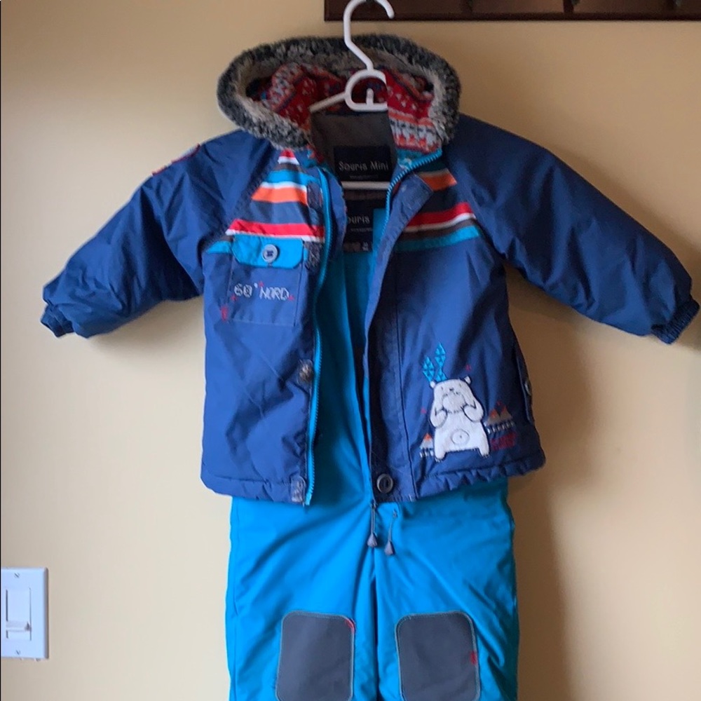 Souris Mini snow outfit